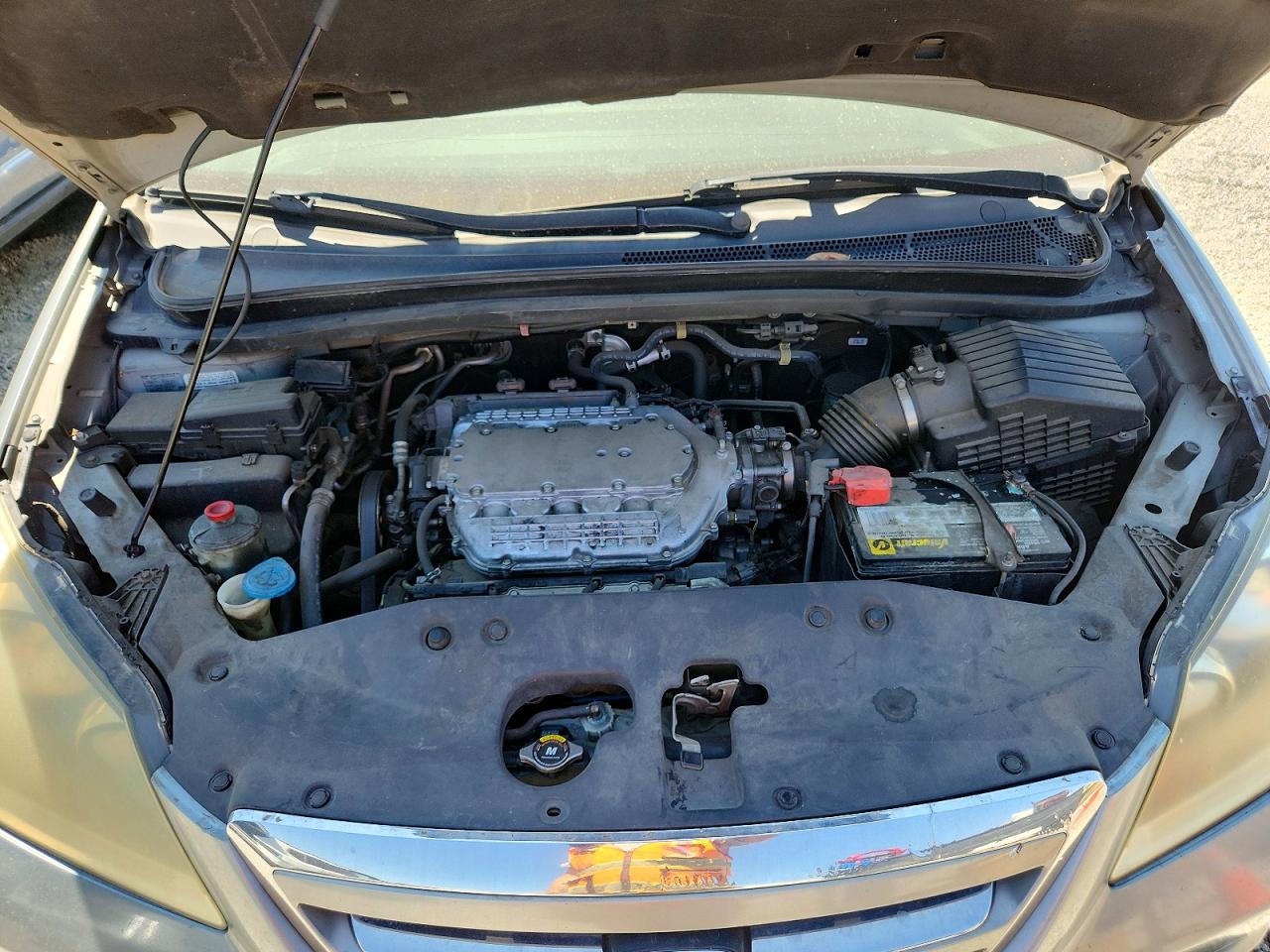 2007 Honda Odyssey Exl Silver vin: 5FNRL38797B002777