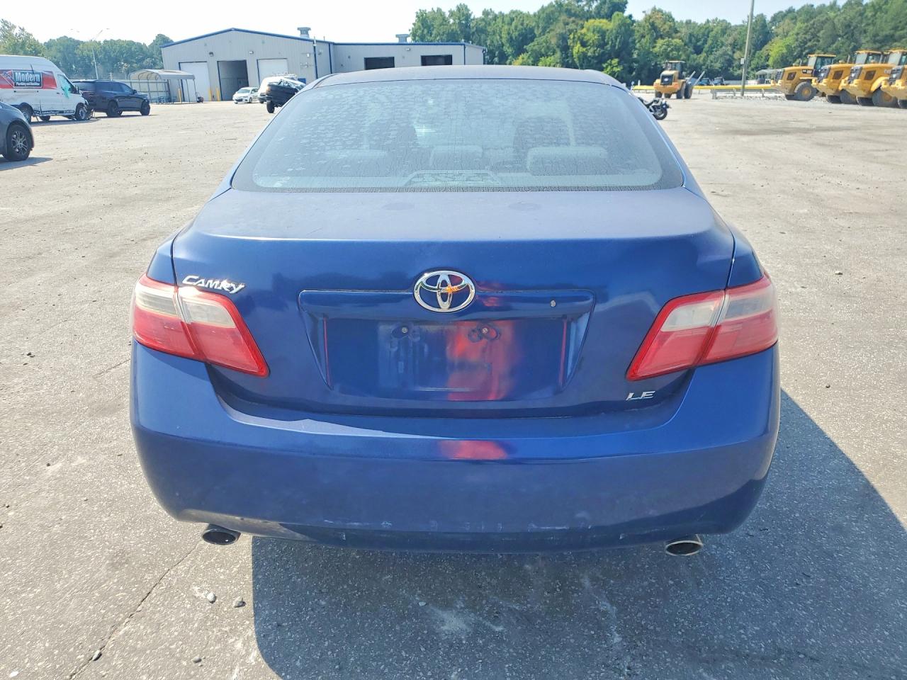 2007 Toyota Camry Le V6 Blue vin: 4T1BK46K57U046778