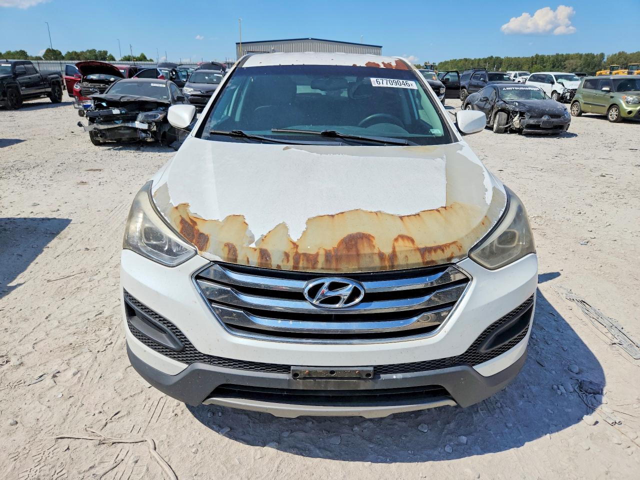 2014 Hyundai Santa Fe Sport 2.4l Gray vin: 5XYZT3LB7EG133580