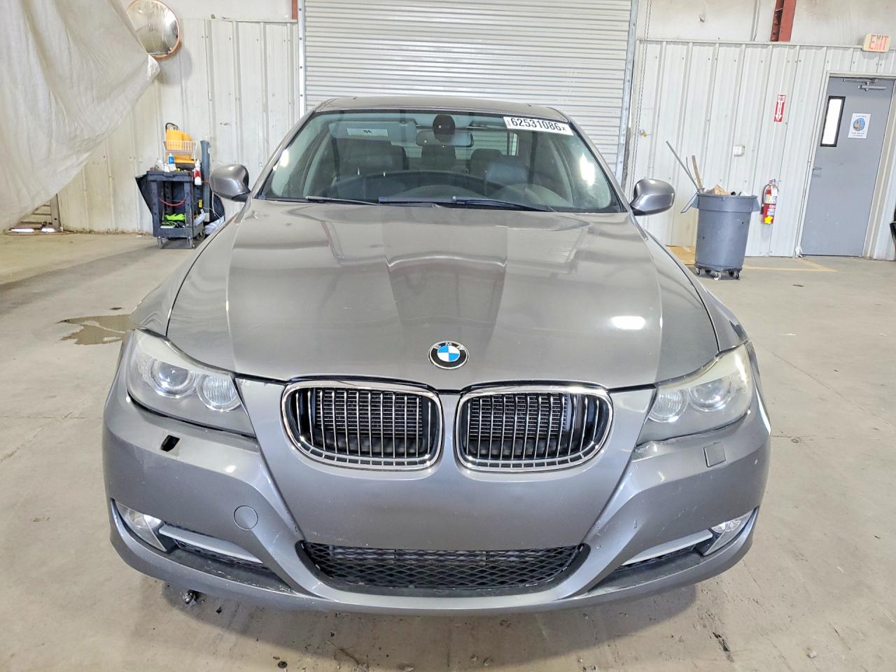 2011 Bmw 335 Xi Gray vin: WBAPL5C57BA920132