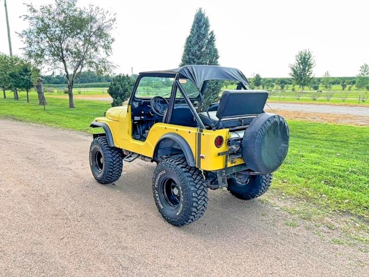 1978 Jeep Cj5 Yellow vin: J8F83AA033481