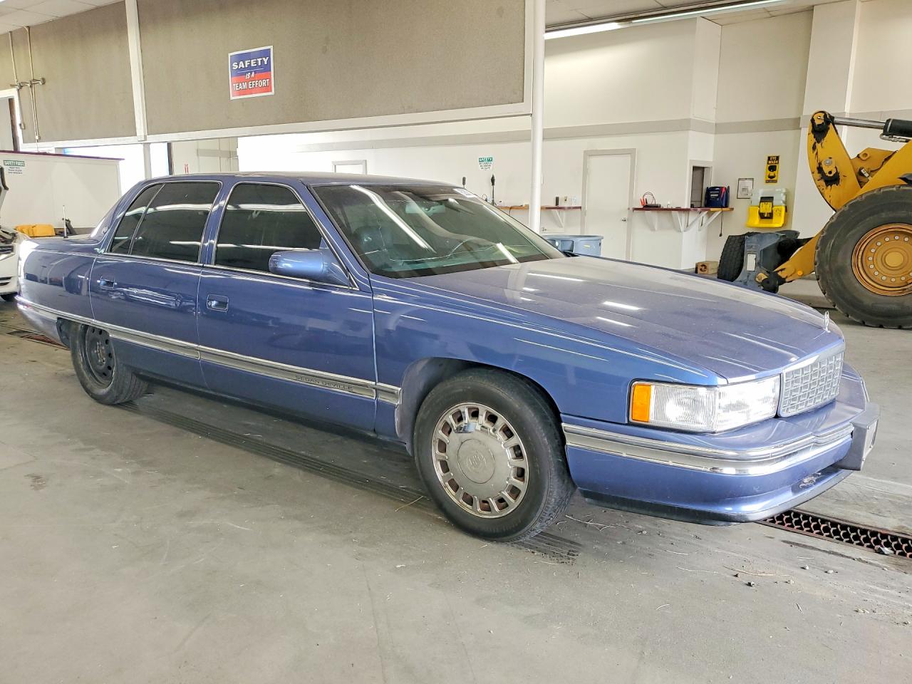 1996 Cadillac Deville Blue vin: 1G6KD52Y0TU227041