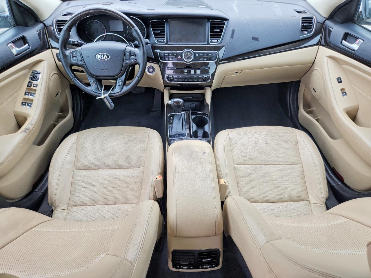 2014 Kia Cadenza Premium Золотой vin: KNALN4D74E5133798
