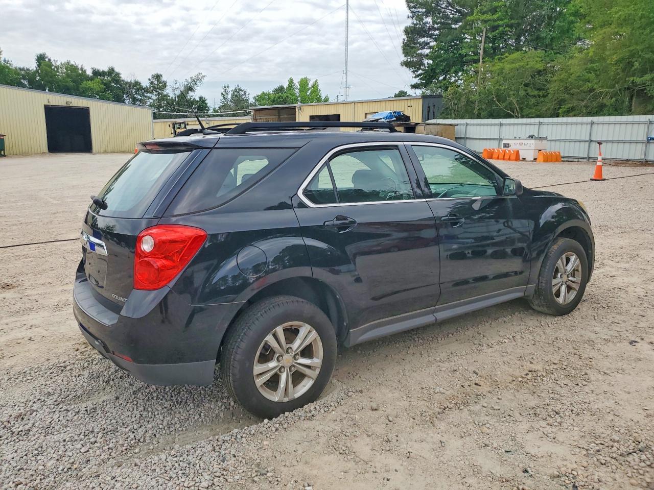 2011 Chevrolet Equinox Ls Black vin: 2CNFLCEC2B6449384