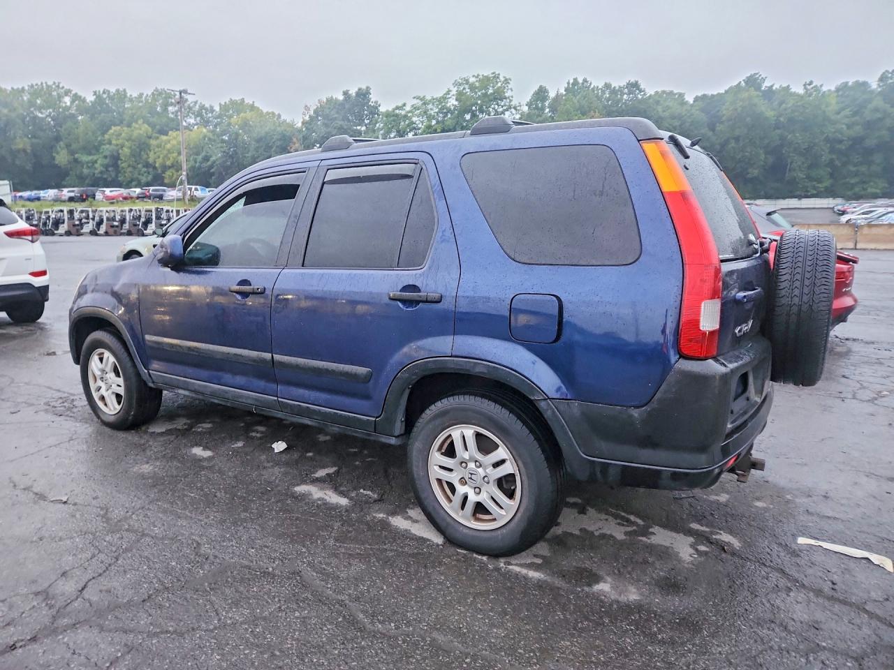 2003 Honda Cr-v Ex Синий vin: SHSRD78883U159507