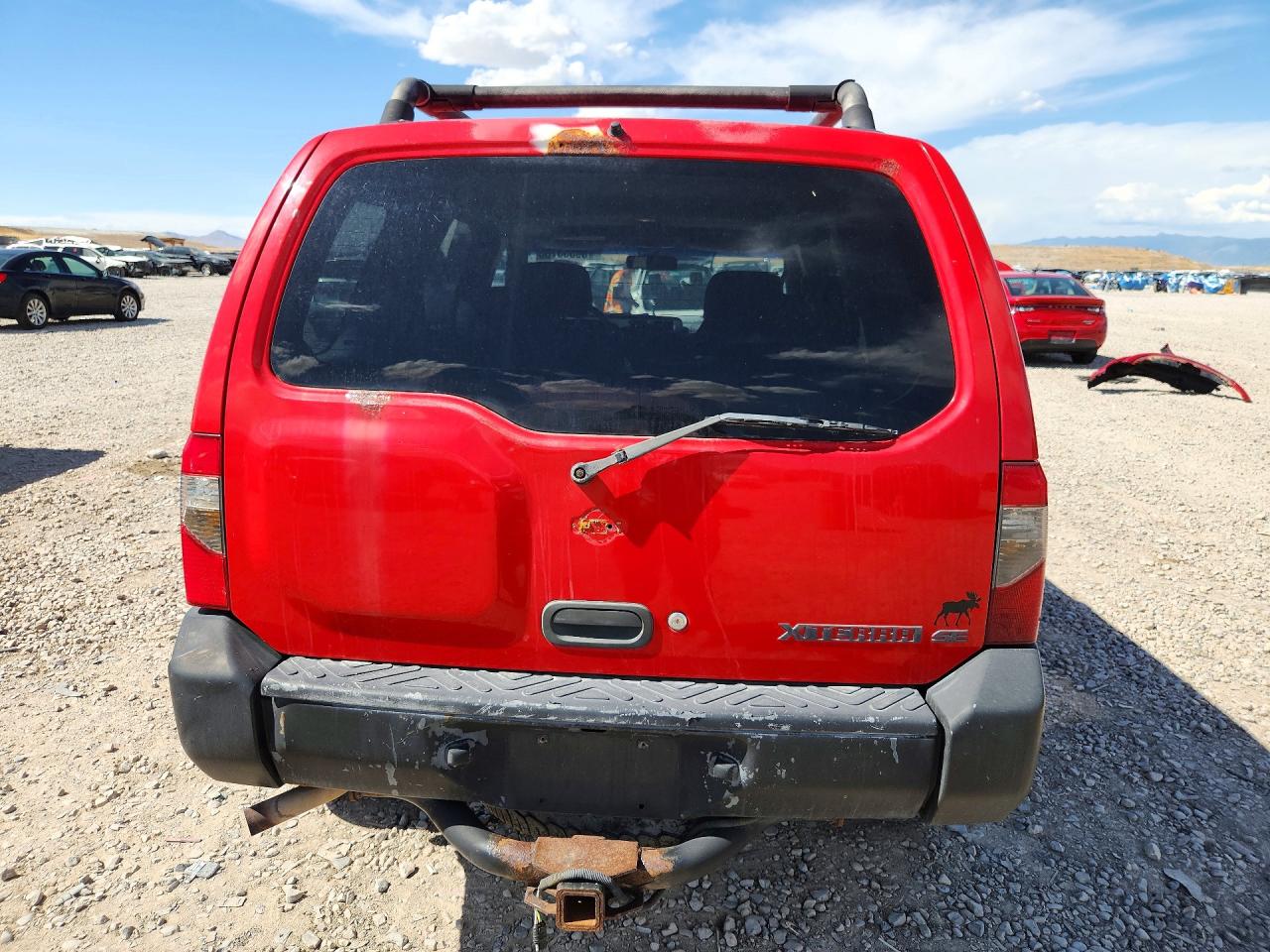 2000 Nissan Xterra Xe-v6 Red vin: 5N1ED28Y0YC528319