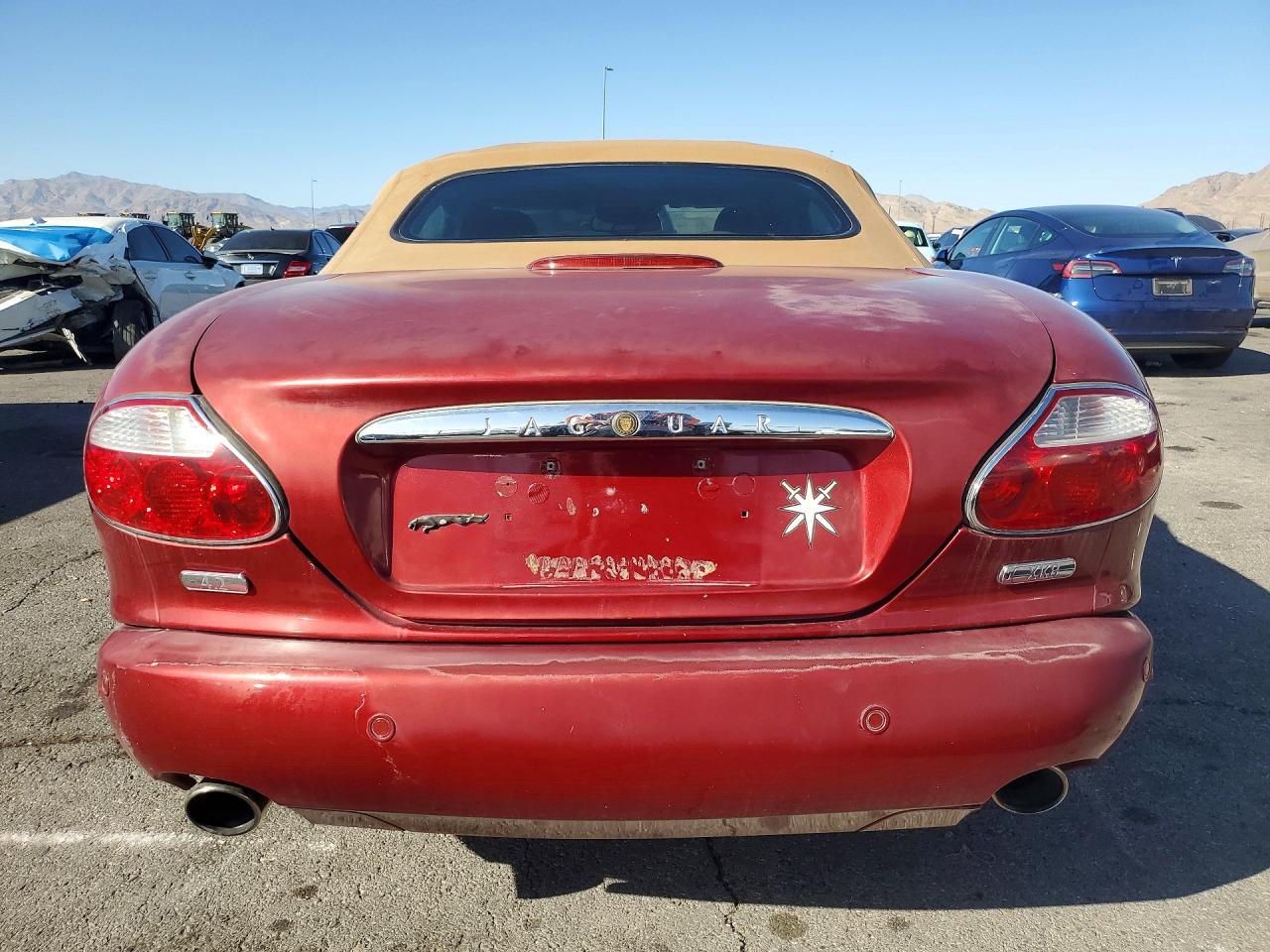 2005 Jaguar Xk8 Бордовый vin: SAJDA42C852A42381