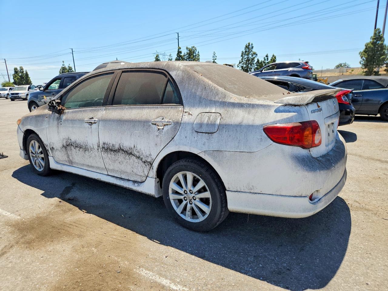 2010 Toyota Corolla S White vin: 1NXBU4EE7AZ263682