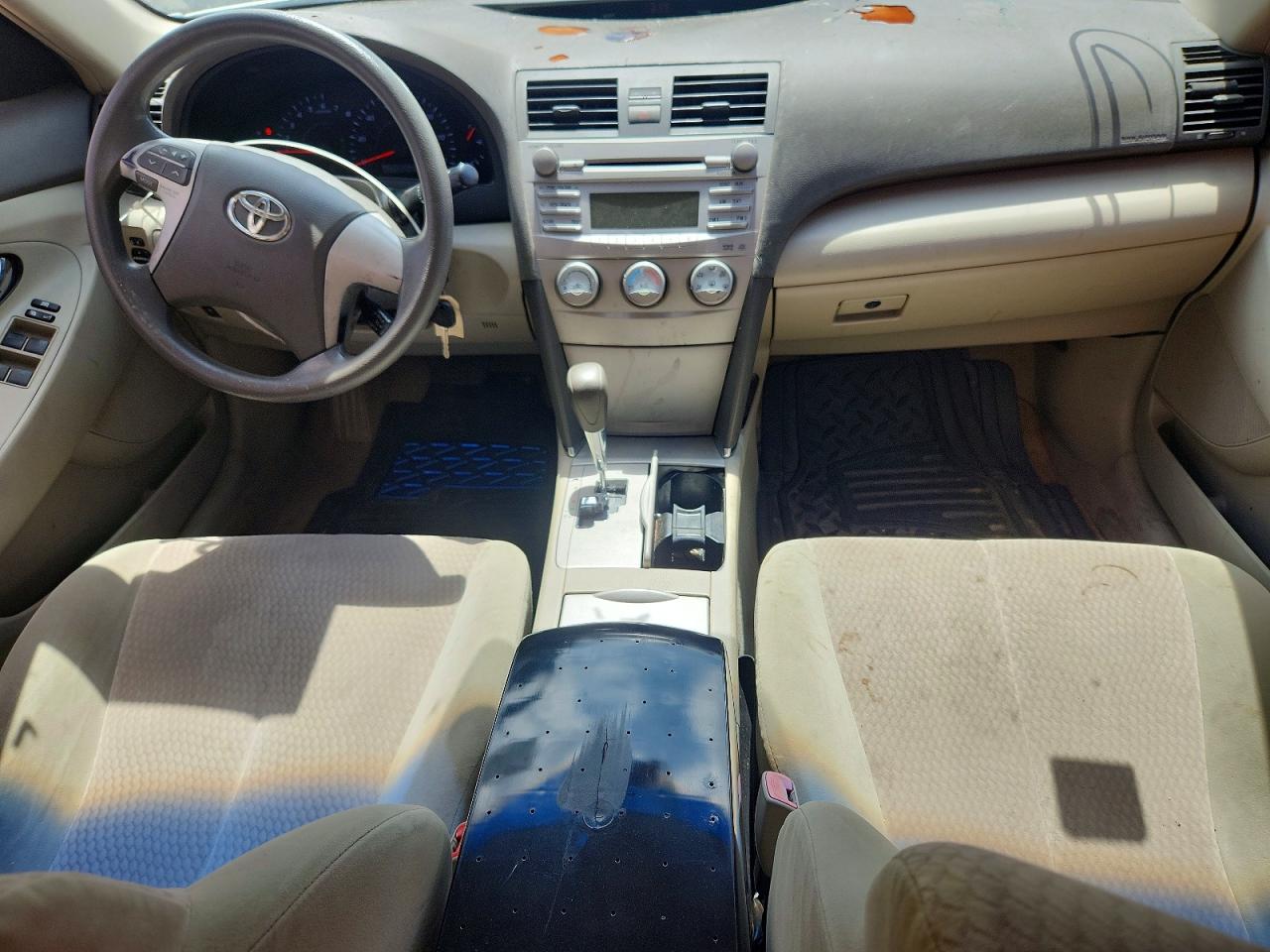 2010 Toyota Camry Le Белый vin: 4T1BF3EK7AU535657