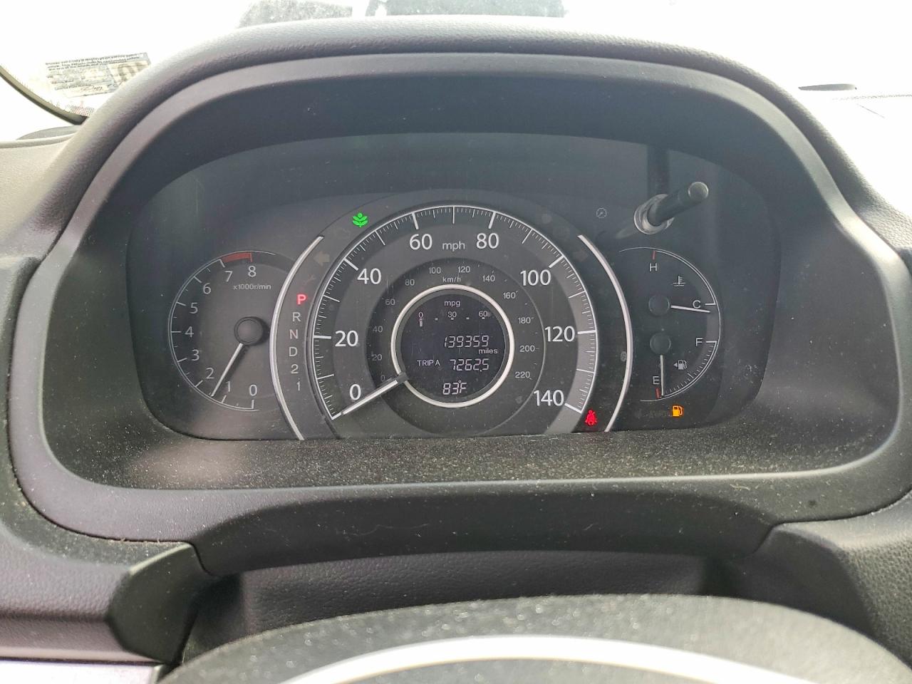 2013 Honda Cr-v Lx White vin: 5J6RM4H32DL046509