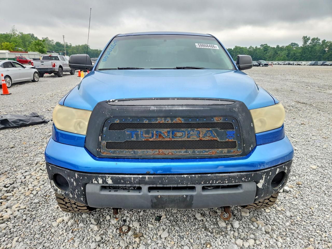 2008 Toyota Tundra Grade Blue vin: 5TBDV541X8S510859