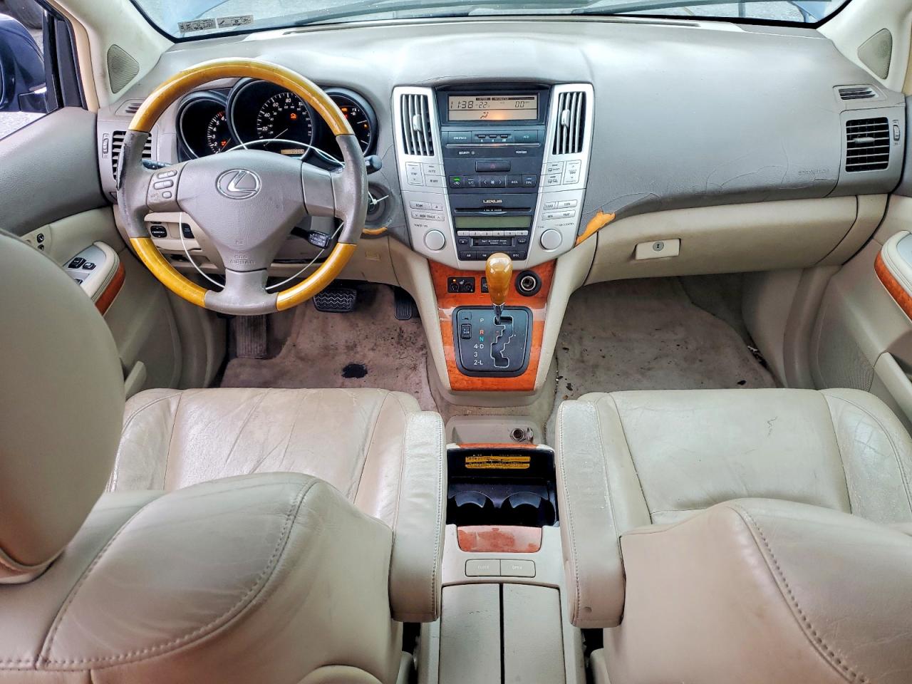 2004 Lexus Rx 330 Blue vin: JTJHA31U840026805