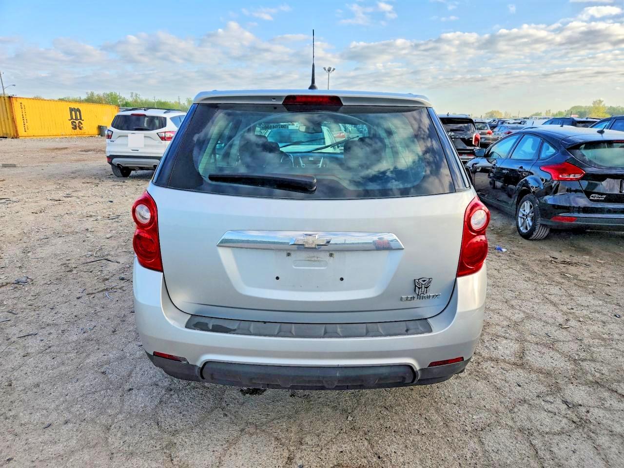 2012 Chevrolet Equinox Ls Gray vin: 2GNALBEK9C1135513
