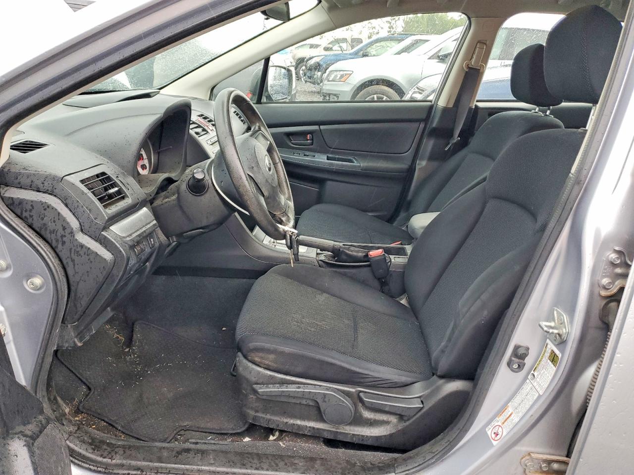 2012 Subaru Impreza Gray vin: JF1GPAA62CH214633