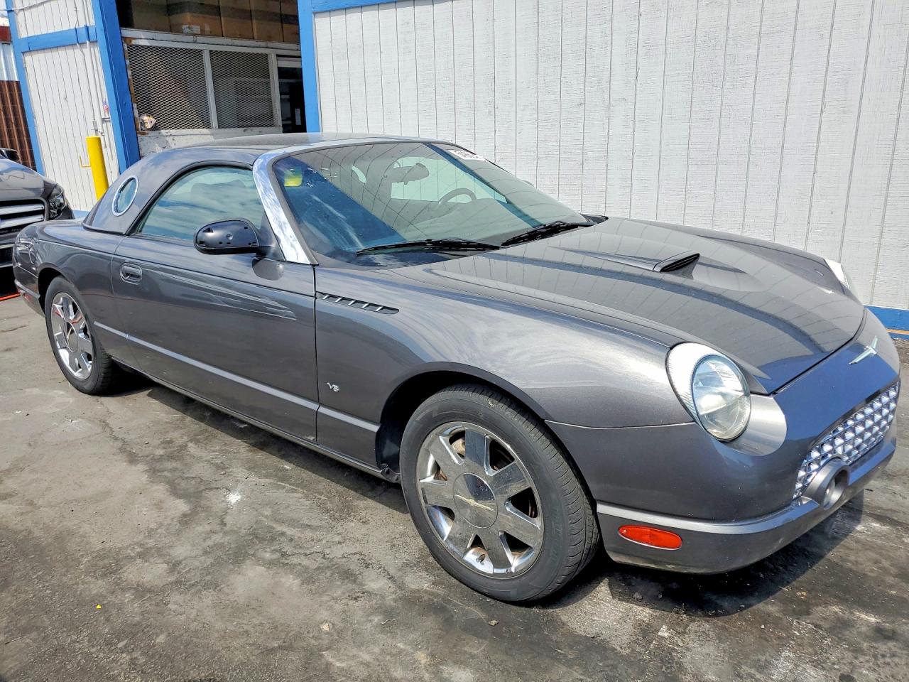 2003 Ford Thunderbird Серый vin: 1FAHP60A73Y112901