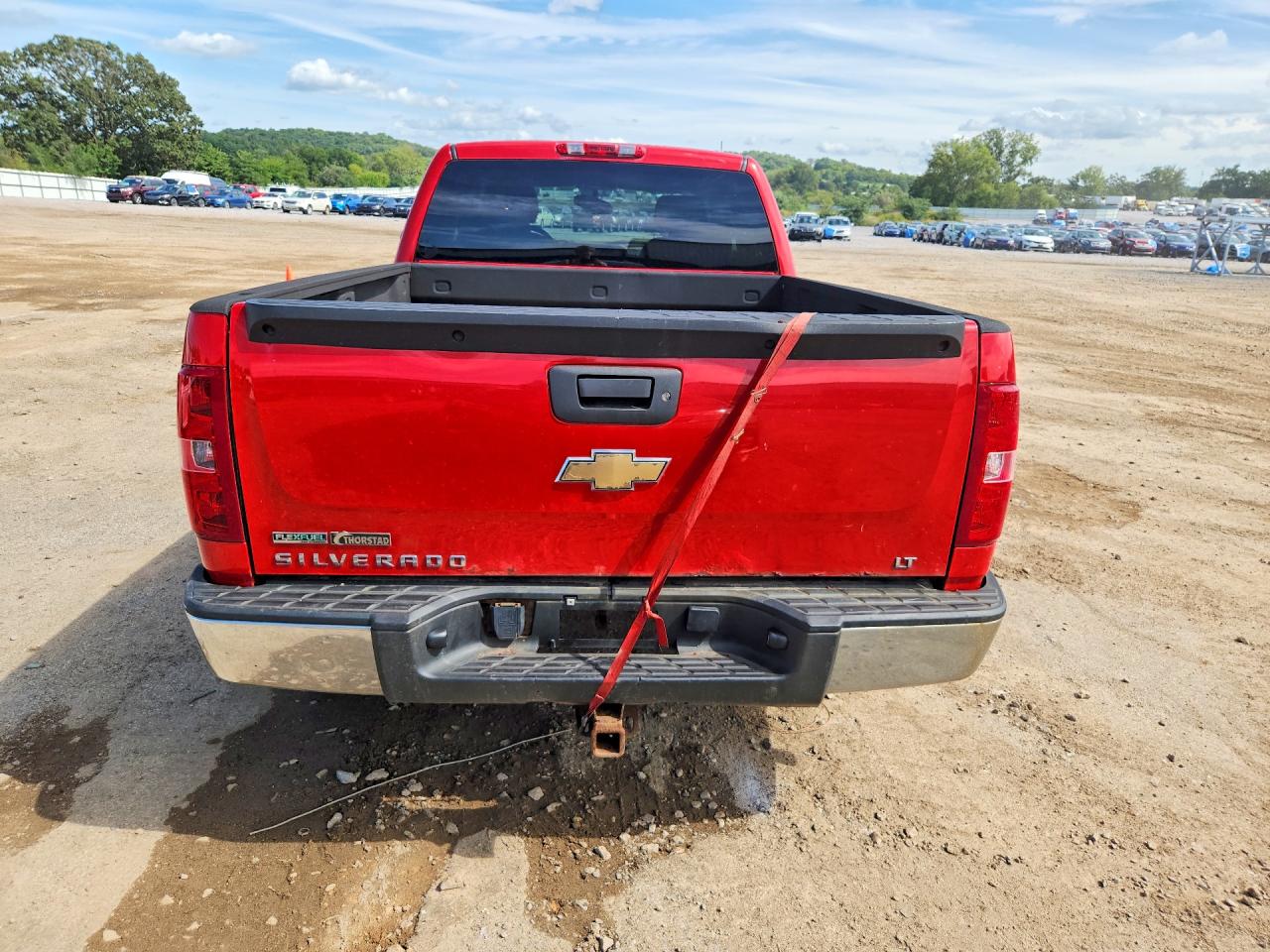 2010 Chevrolet Silverado K1500 Lt Red vin: 1GCSKSE33AZ107493
