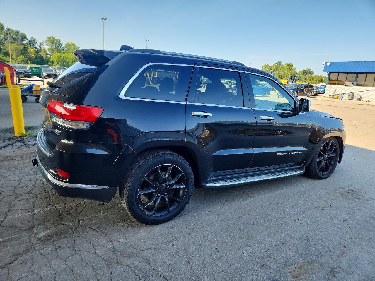 2014 Jeep Grand Cherokee Summit Black vin: 1C4RJFJT7EC527751