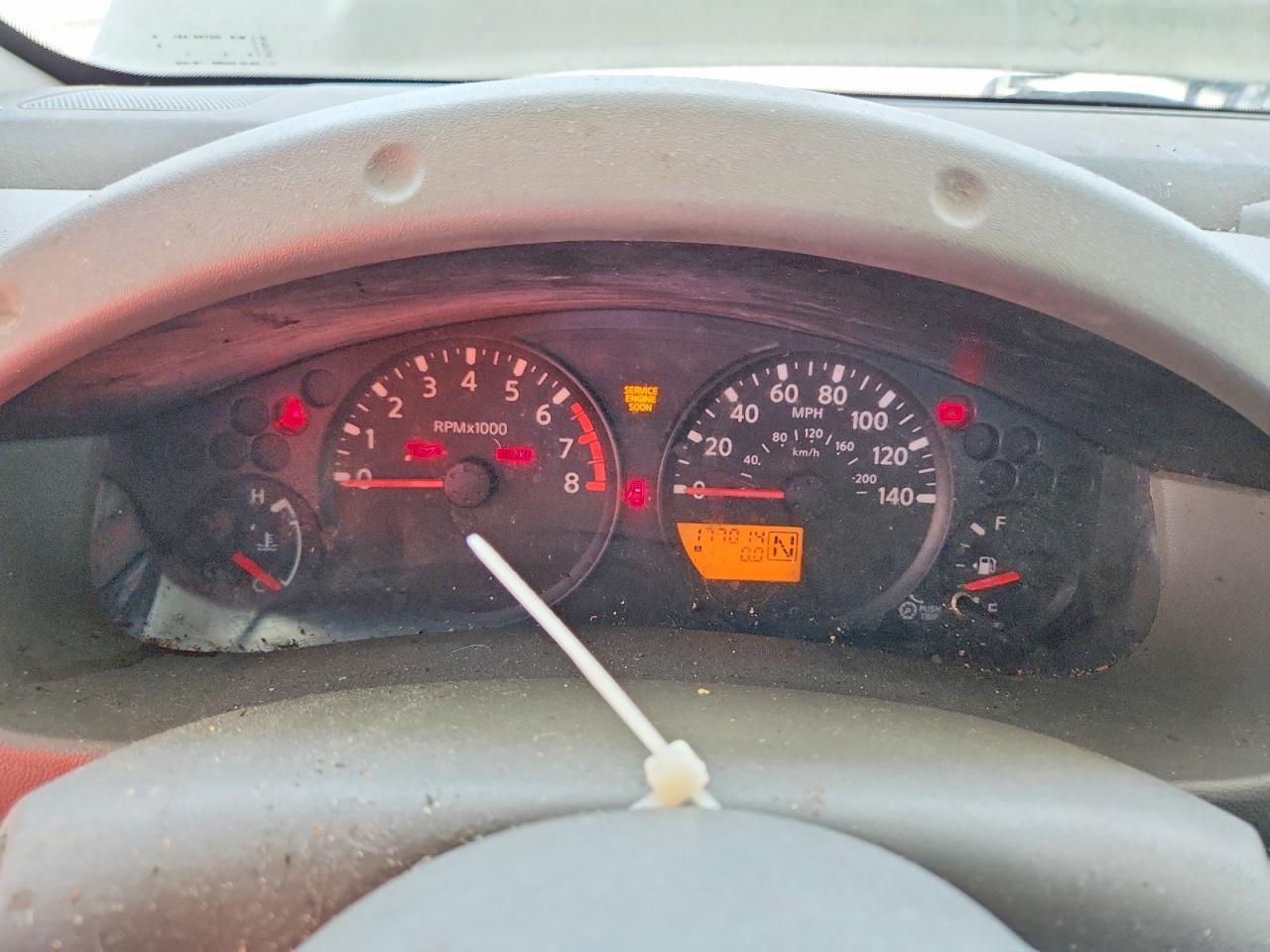 2006 Nissan Frontier Xe White vin: 1N6BD06T66C426990