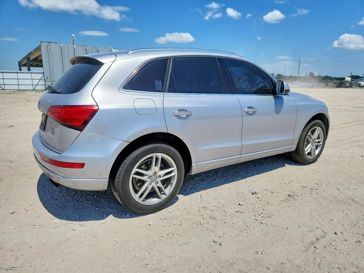 2015 Audi Q5 Premium Plus Silver vin: WA1LFAFP7FA101815