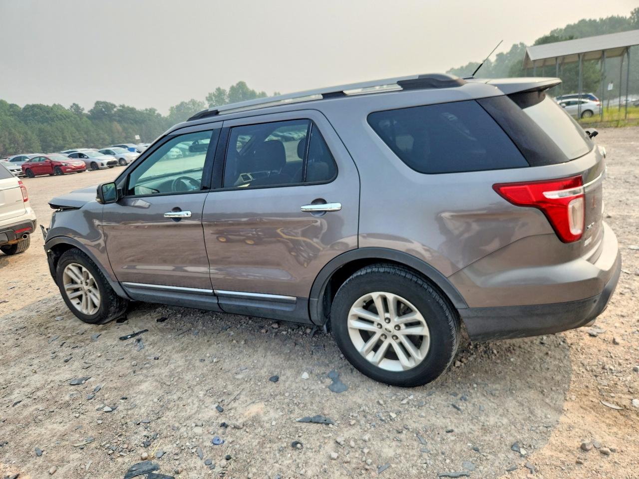 2013 Ford Explorer Xlt Gray vin: 1FM5K7D81DGB25087