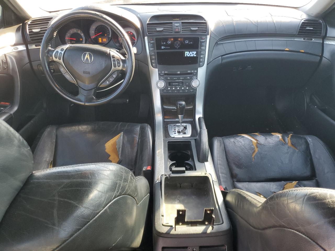 2007 Acura Tl Черный vin: 19UUA662X7A007070