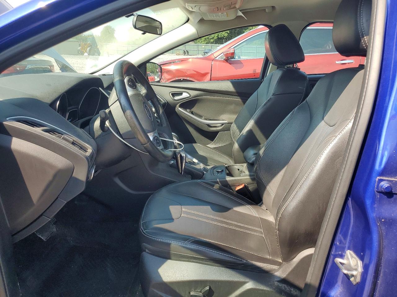 2014 Ford Focus Titanium Blue vin: 1FADP3J27EL232444