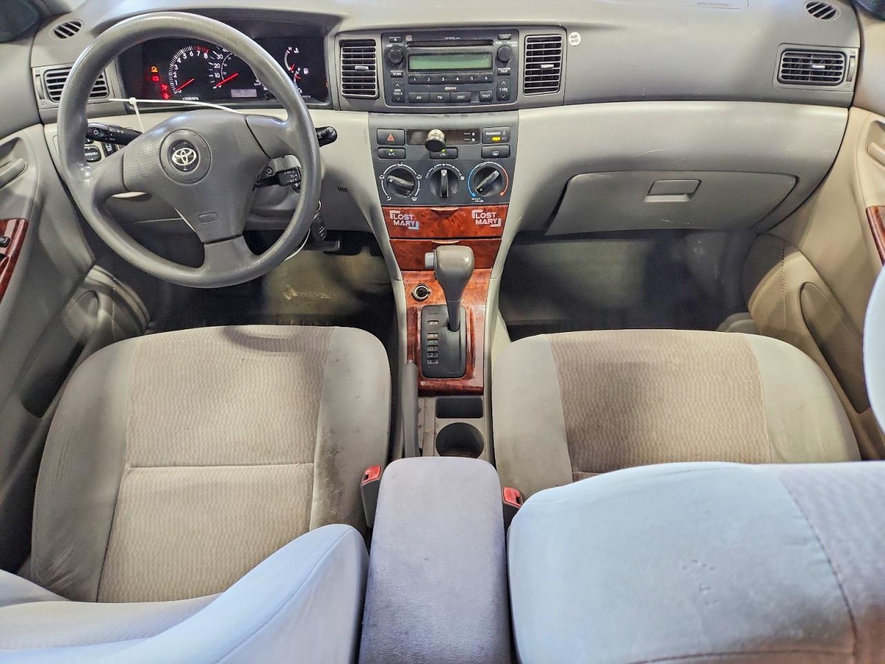 2008 Toyota Corolla Le Maroon vin: 1NXBR30E98Z937702