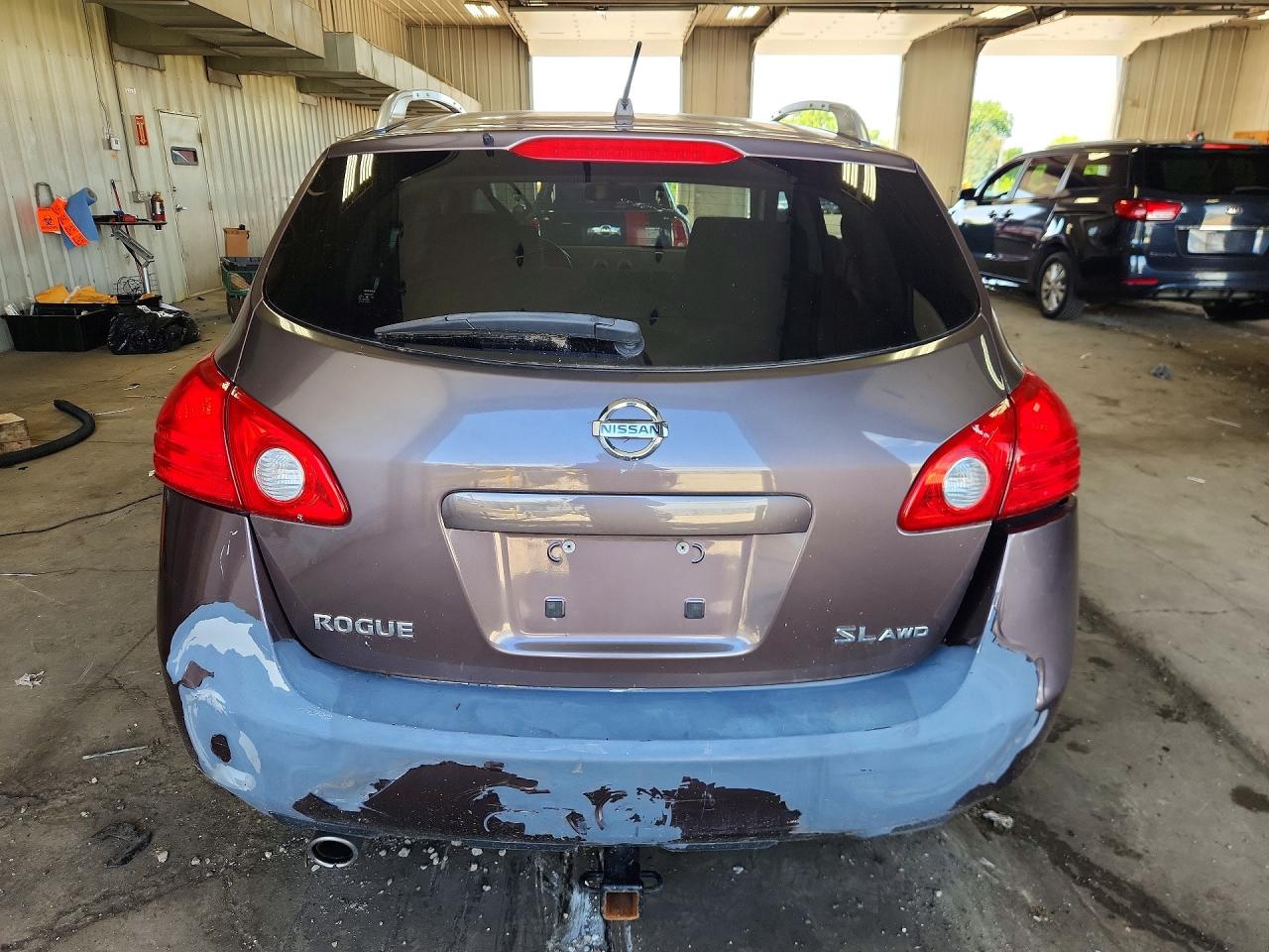 2009 Nissan Rogue S Brown vin: JN8AS58VX9W440883
