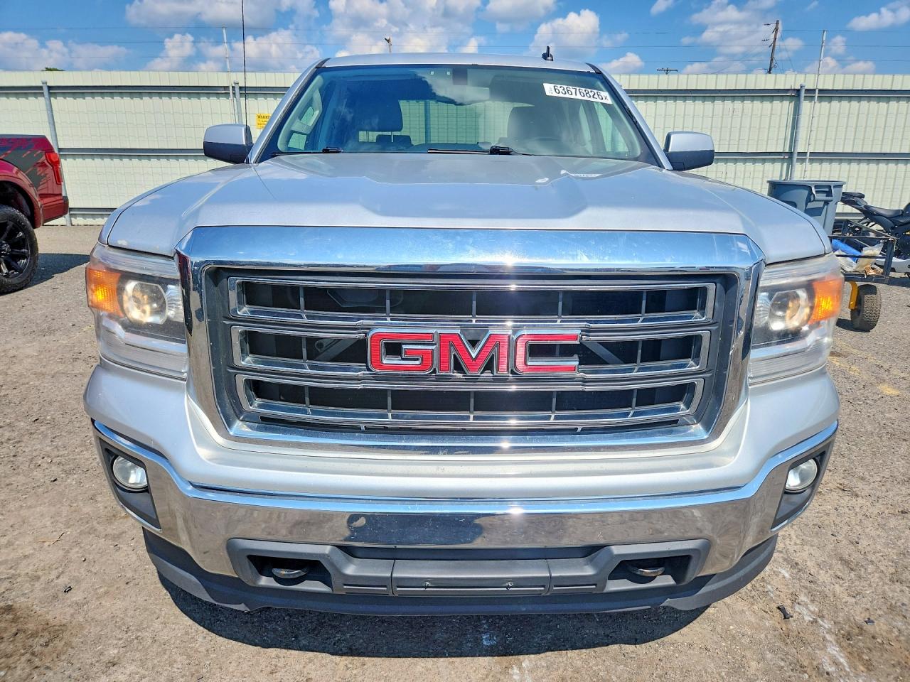 2014 Gmc Sierra K1500 Sle Silver vin: 3GTU2UEH0EG262850