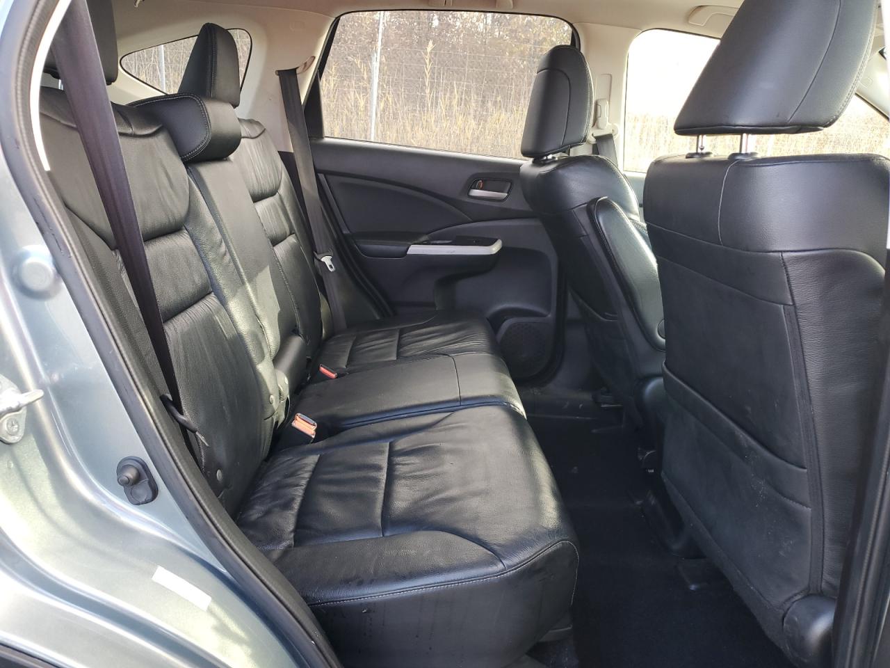2012 Honda Cr-v Exl Бирюзовый vin: JHLRM4H70CC022090