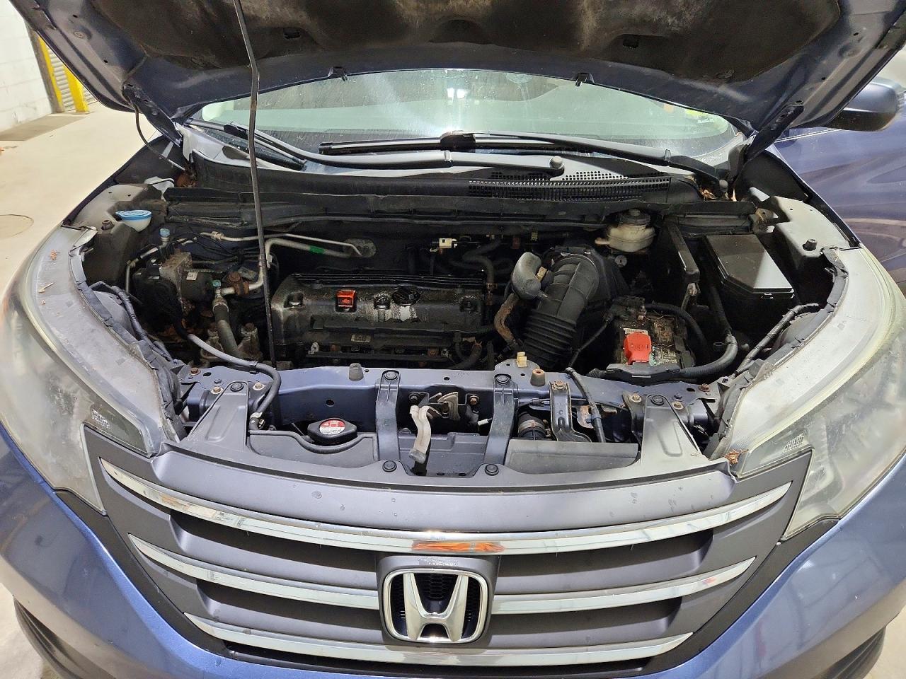 2013 Honda Cr-v Lx Blue vin: 2HKRM4H38DH641343