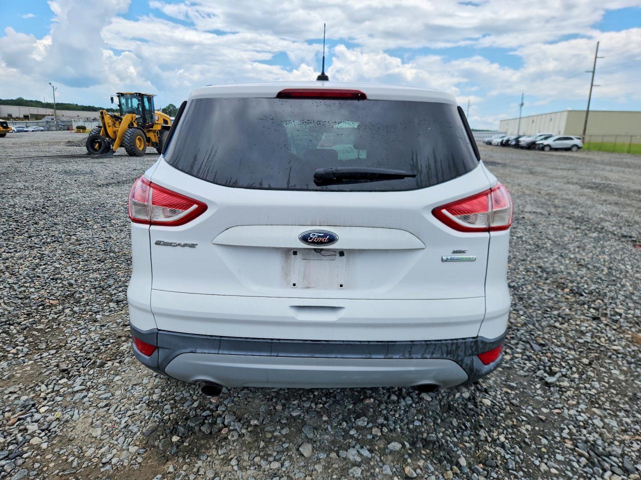 2014 Ford Escape Se Белый vin: 1FMCU0GX0EUC34820