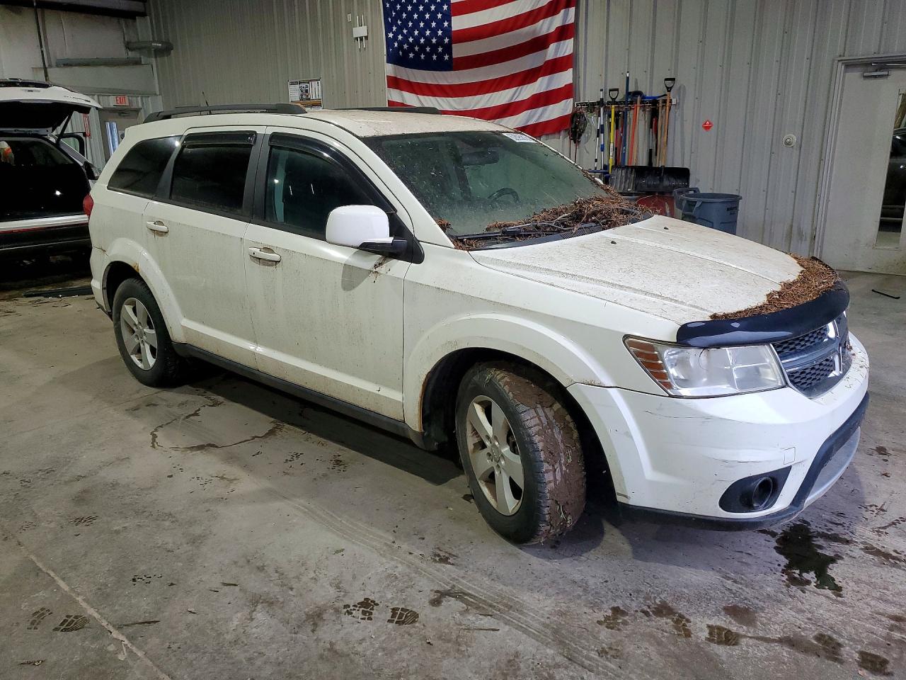 2012 Dodge Journey Sxt White vin: 3C4PDDBG5CT154893