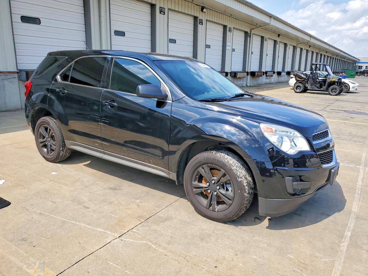 2014 Chevrolet Equinox Ls Black vin: 2GNALAEK8E6187781