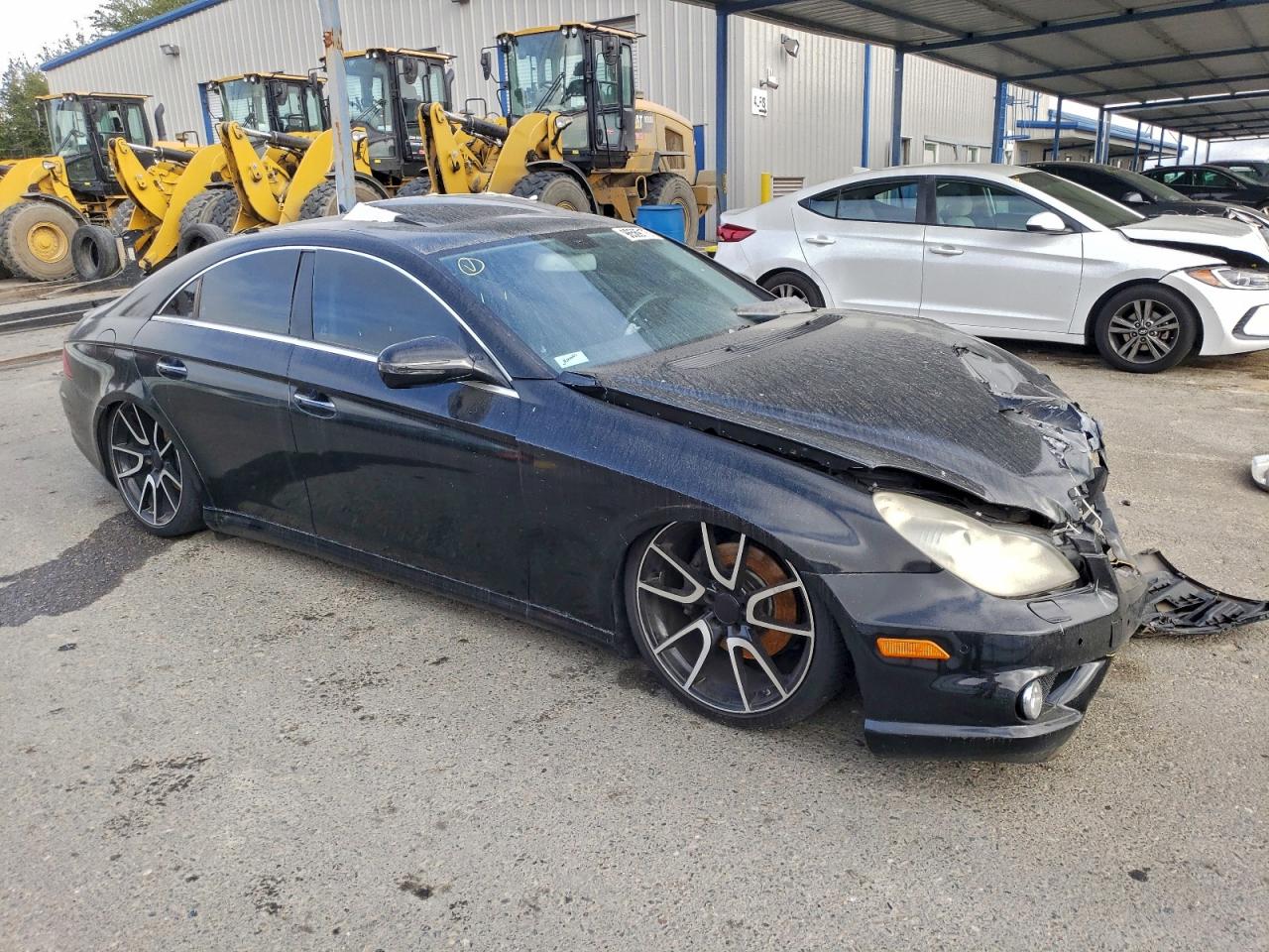 2009 Mercedes-benz Cls 550 Black vin: WDDDJ72X09A144999