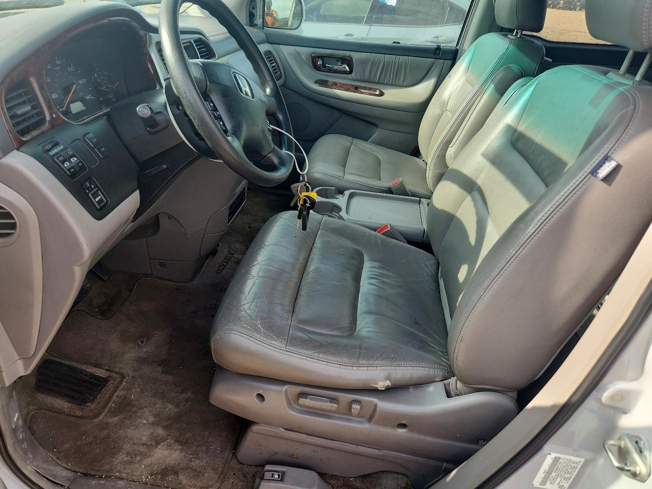 2003 Honda Odyssey Exl Silver vin: 5FNRL18003B008789