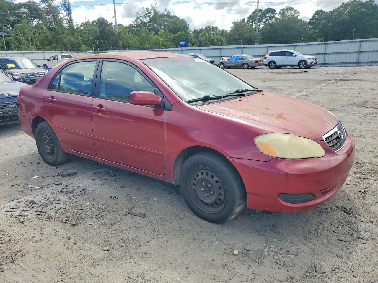 2007 Toyota Corolla Le Red vin: 1NXBR32E47Z772640