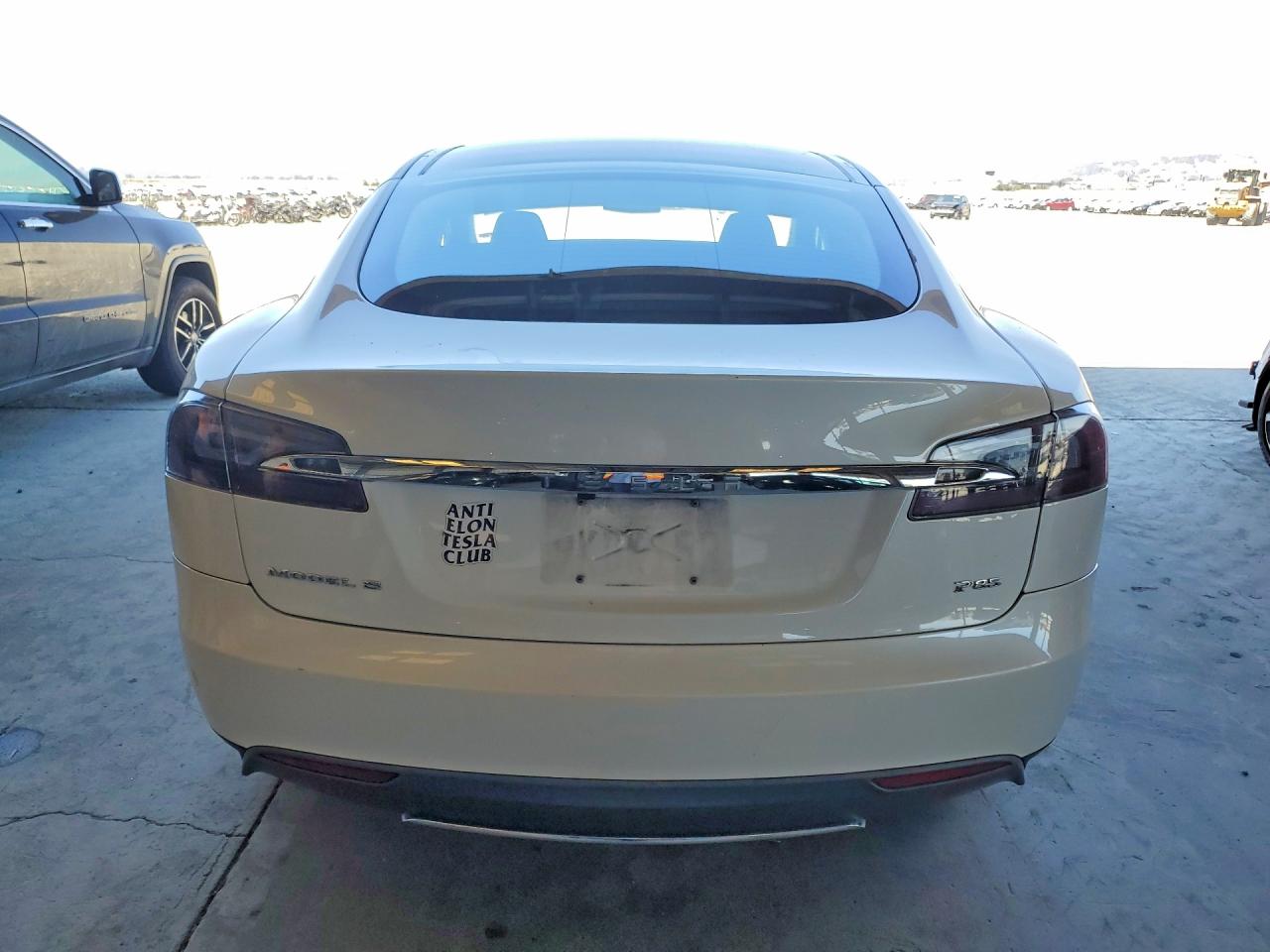 2012 Tesla Model S White vin: 5YJSA1CP2CFP02783
