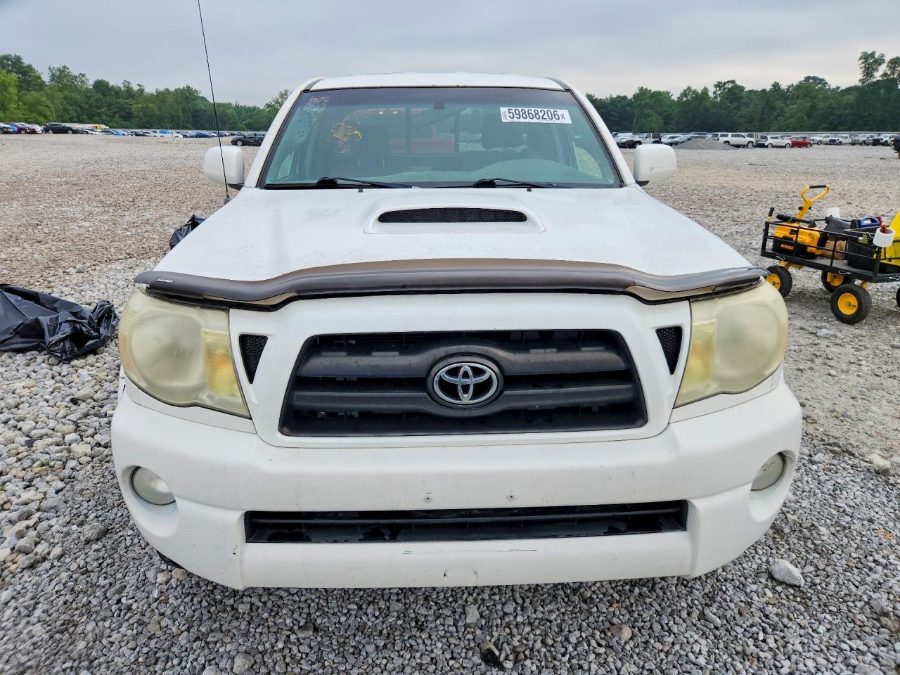 2007 Toyota Tacoma Access Cab Белый vin: 5TEUU42N77Z351374