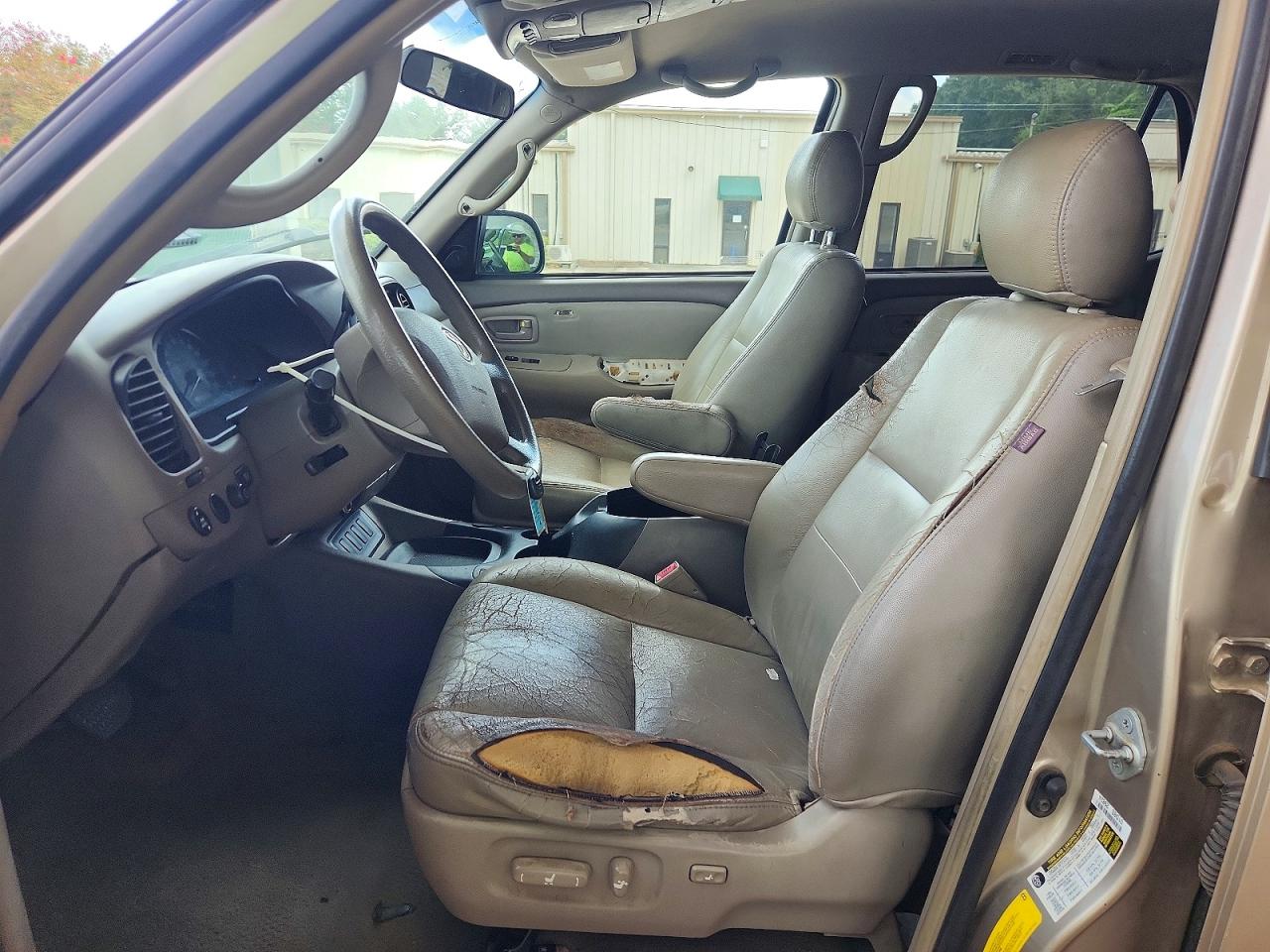 2007 Toyota Sequoia Sr5 Tan vin: 5TDZT34A67S292022