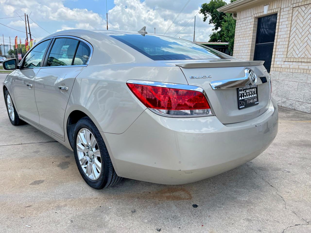 2012 Buick Lacrosse Cream vin: 1G4GC5ERXCF267895