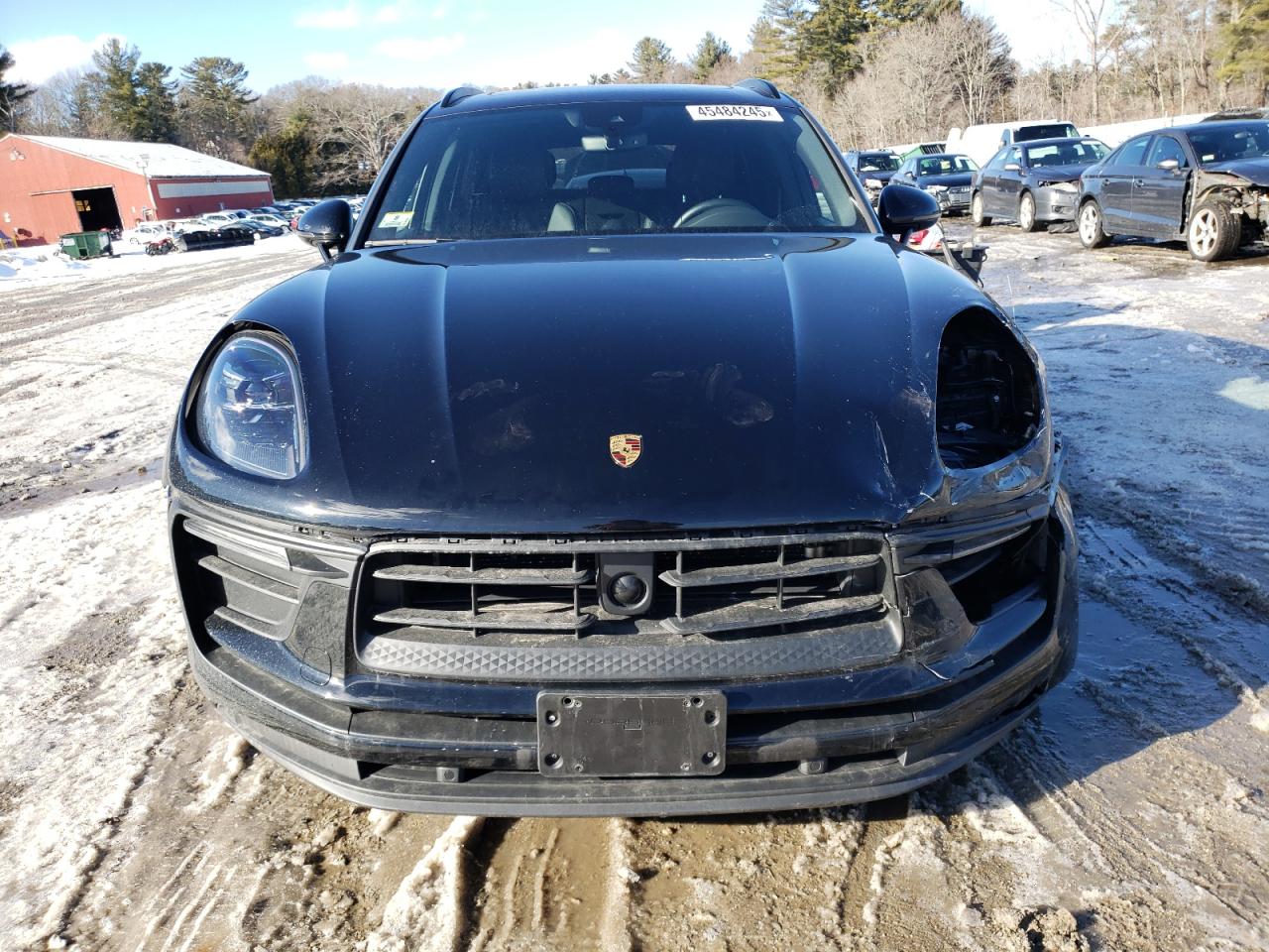 2024 Porsche Macan Base Черный vin: WP1AA2A53RLB09375