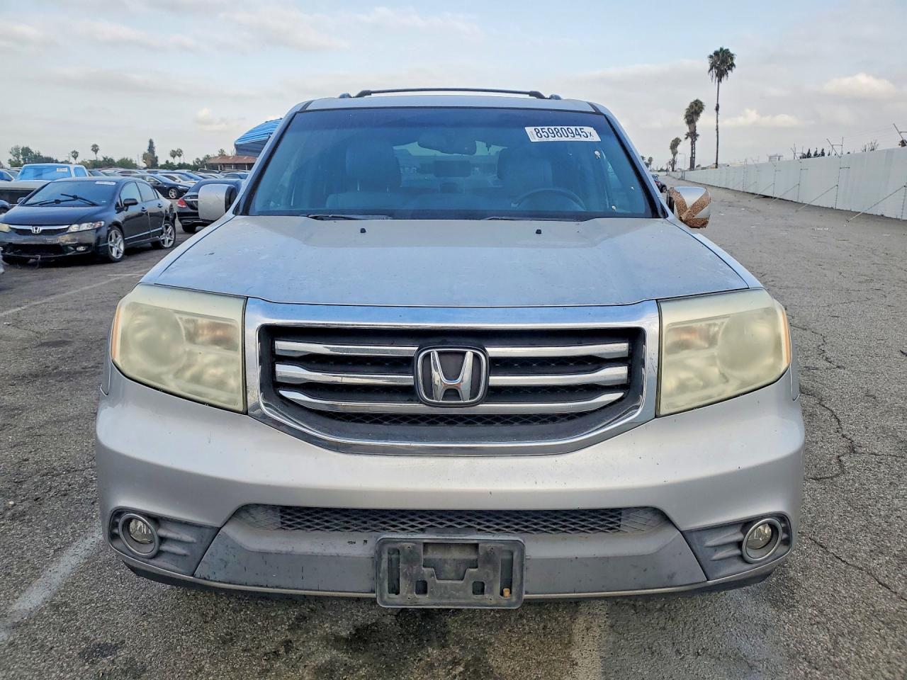 2012 Honda Pilot Exl Silver vin: 5FNYF4H59CB081918