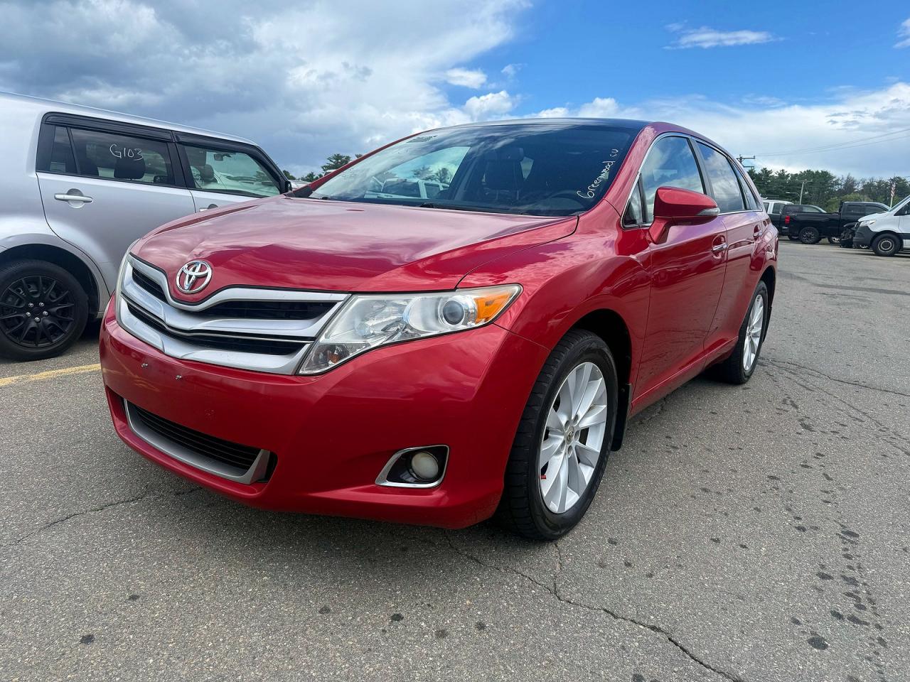 2015 Toyota Venza Xle Red vin: 4T3BA3BB1FU069144