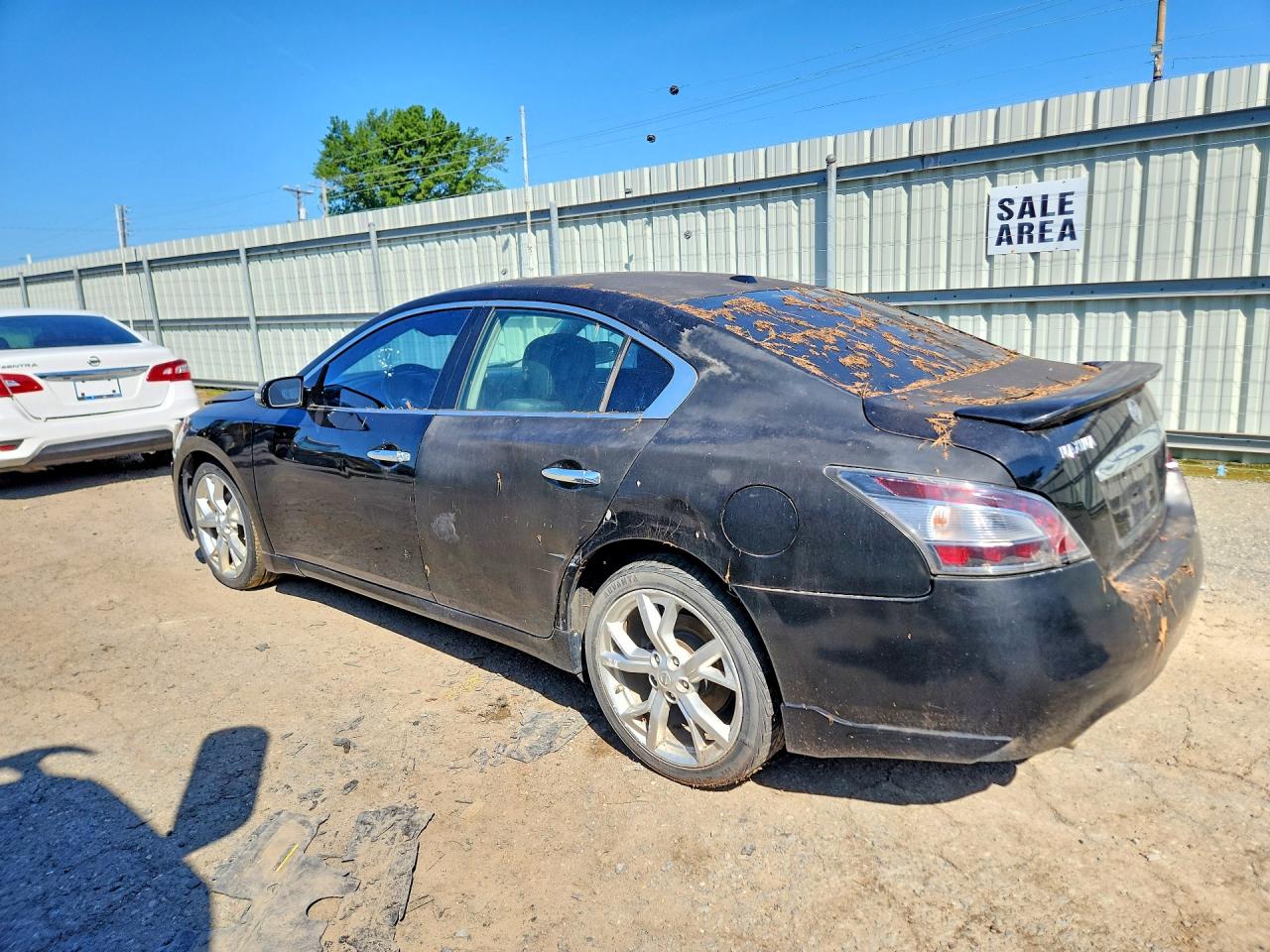 2012 Nissan Maxima 3.5 S Black vin: 1N4AA5AP1CC818047