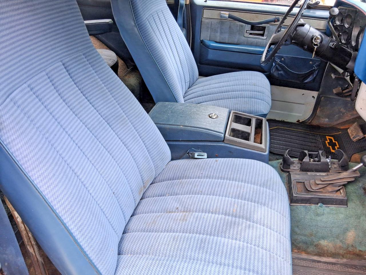 1983 Chevrolet Blazer K10 White vin: 1G8EK18L4DF11358