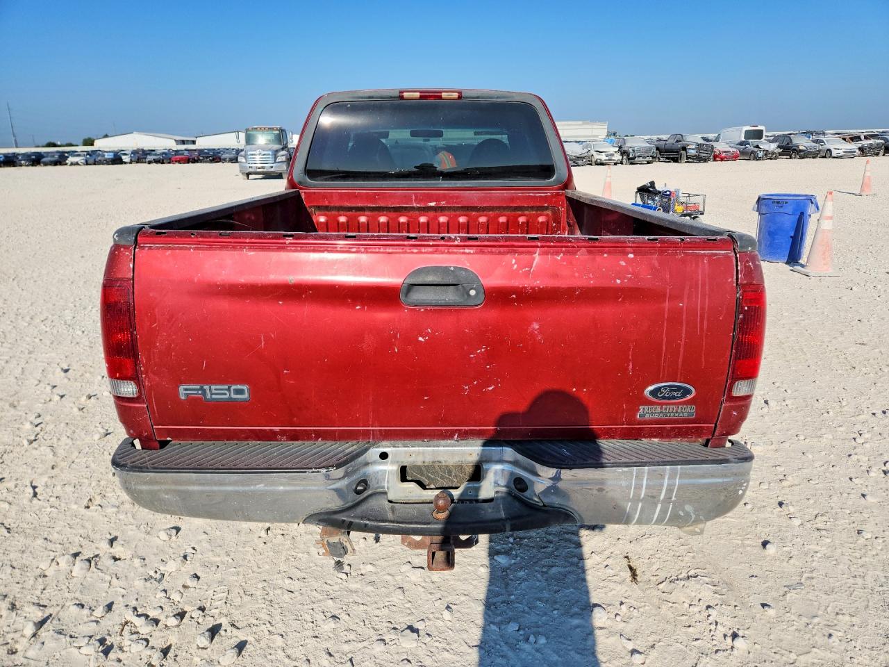 2001 Ford F150 Красный vin: 1FTRX17L11NA09206