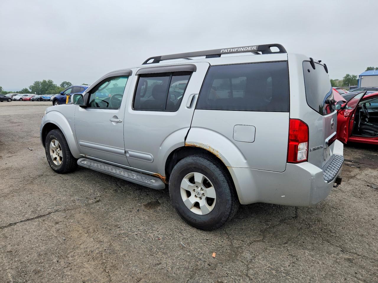 2006 Nissan Pathfinder S Silver vin: 5N1AR18W76C651279