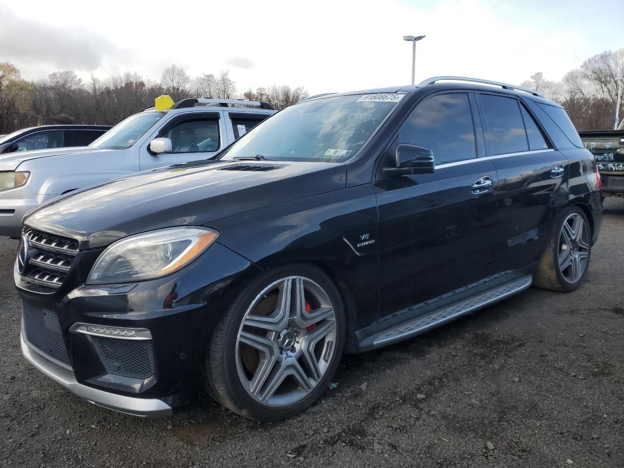 2013 Mercedes-benz Ml 63 Amg Black vin: 4JGDA7EB8DA109187