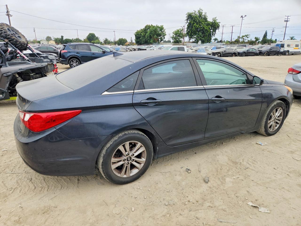 2013 Hyundai Sonata Gls Blue vin: 5NPEB4AC4DH713329